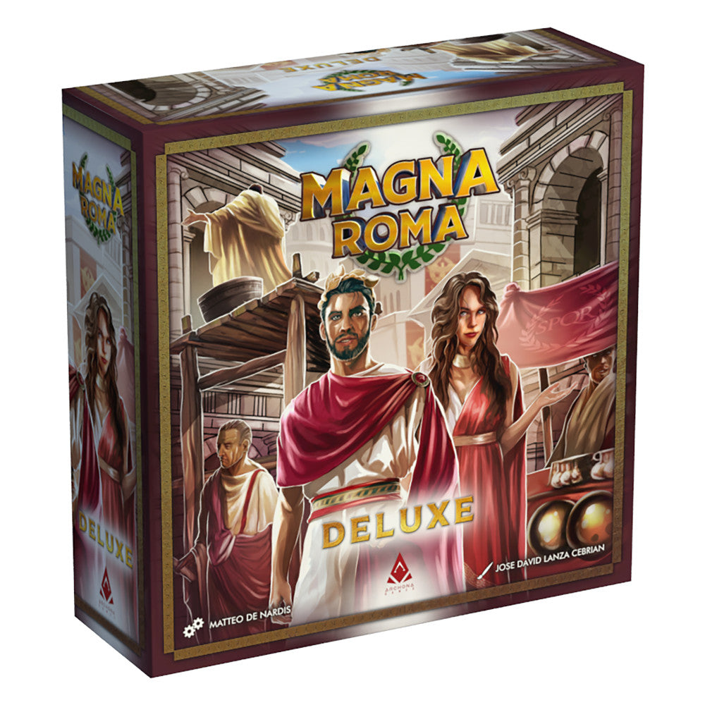 Magna Roma: Deluxe Edition - Archona Games, City Building Board Game