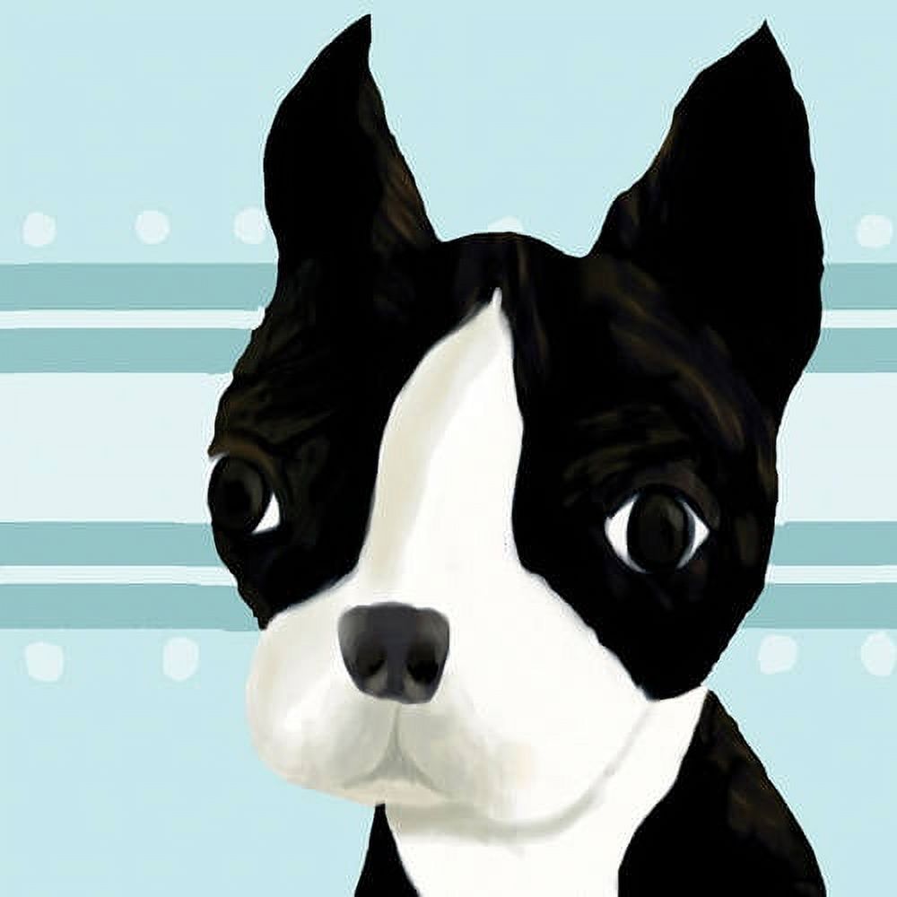 Oopsy Daisy Bea the Boston Terrier Canvas Wall Art