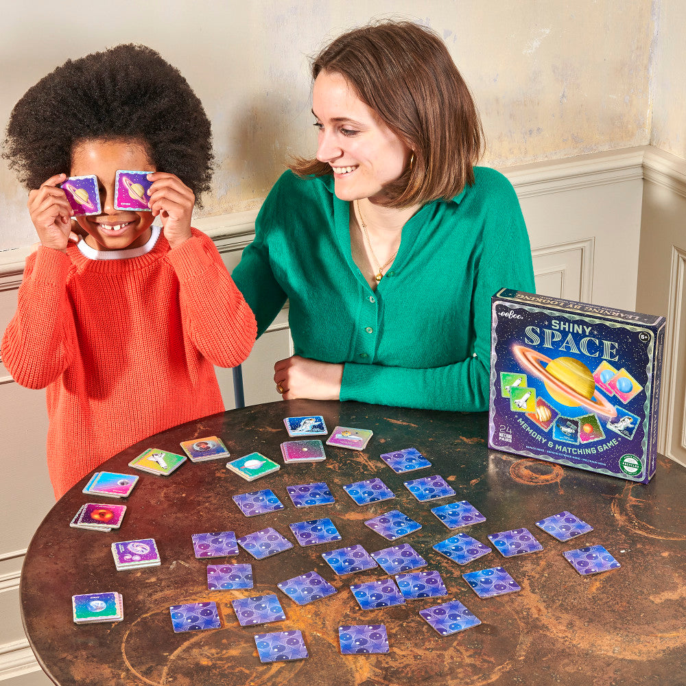 eeBoo: Memory & Matching Game: Shiny Space - Kids Ages 5+