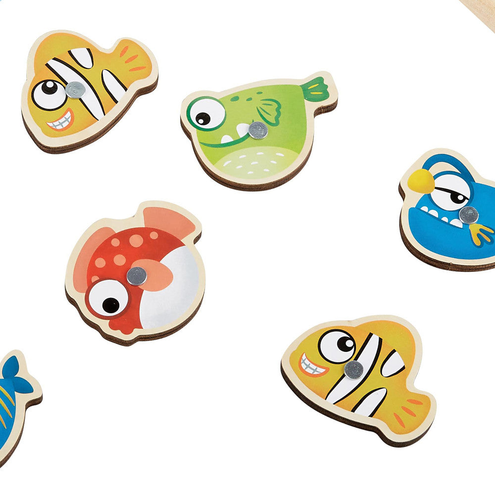 Hape: Gone Fishin'! - Kids Magnetic Fishing Game, Learn Basic Math Skills