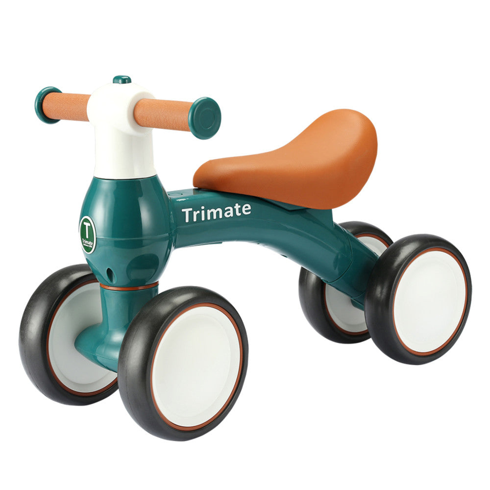 vroom kinderfahrrad Trimate: Baby Walker Balance Bike, Green