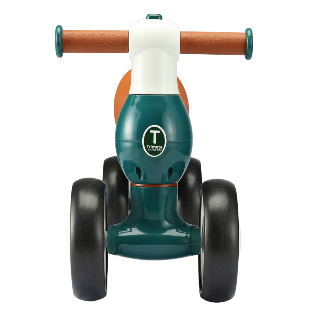 Trimate Baby Walker Balance Bike - Green, Ideal for 1-Year-Olds