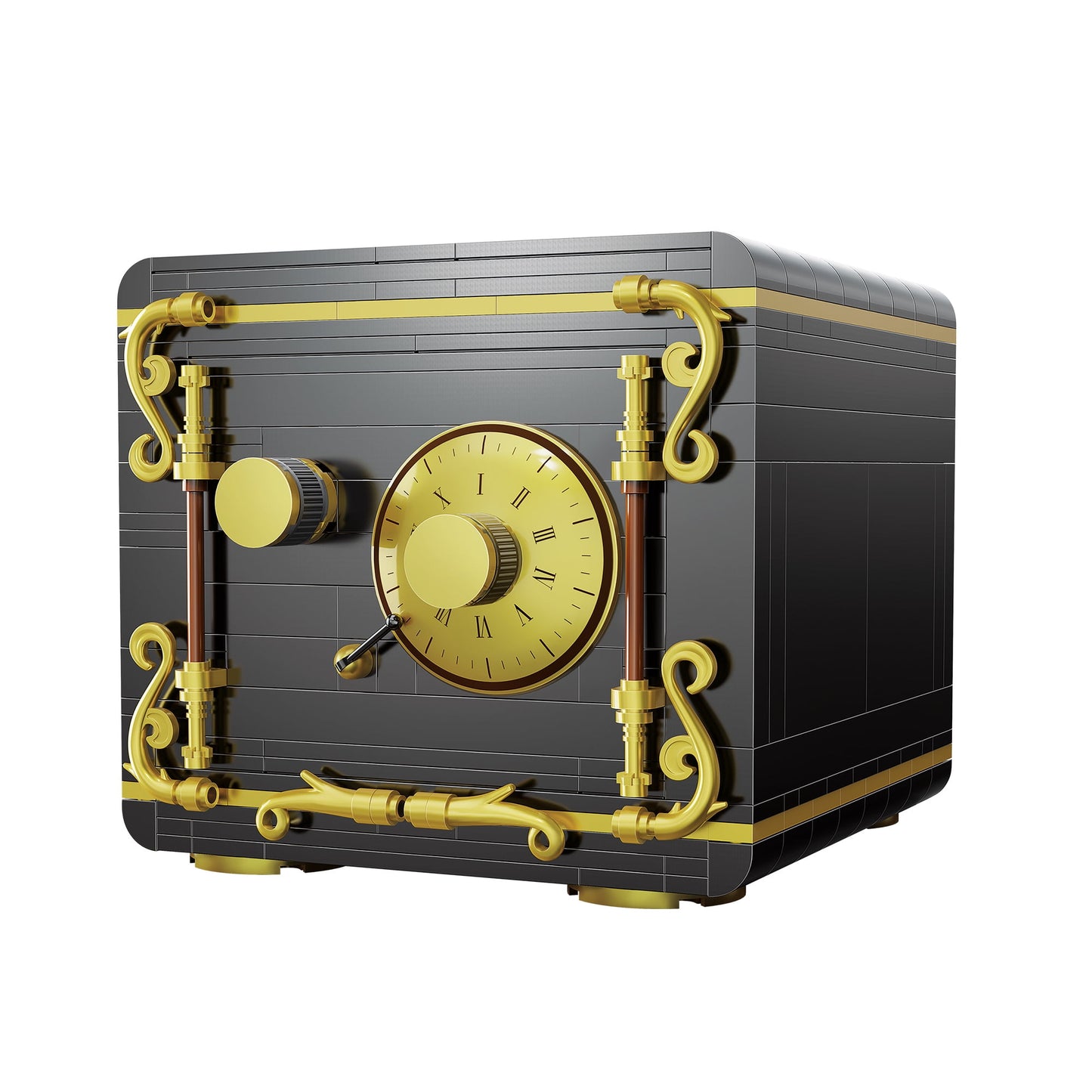 CaDA Masterpiece Designer 442-Piece Antique Safe Building Block Set