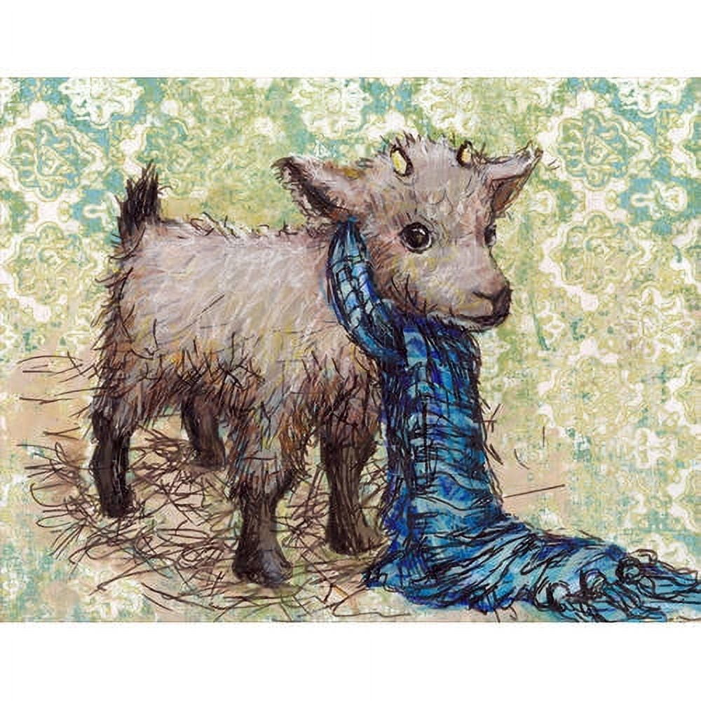 Oopsy Daisys Milton The Goat 14 inch Plush Toy - Pastel Horizontal