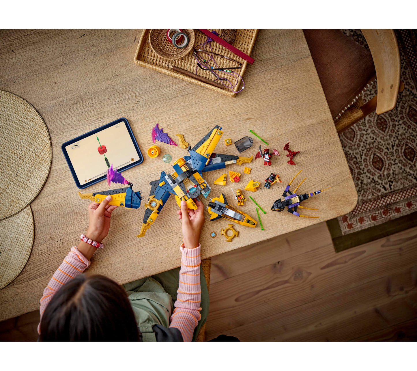 LEGO® NINJAGO® Ras and Arin’s Super Storm Jet Toy 71833