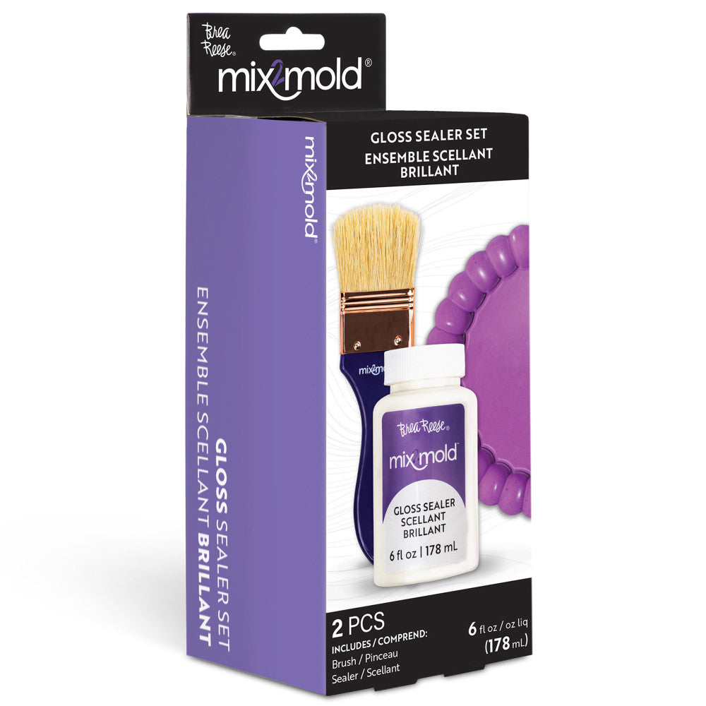 Brea Reese: Mix2Mold Glossy Sealer - 6 fl oz (178 ml)