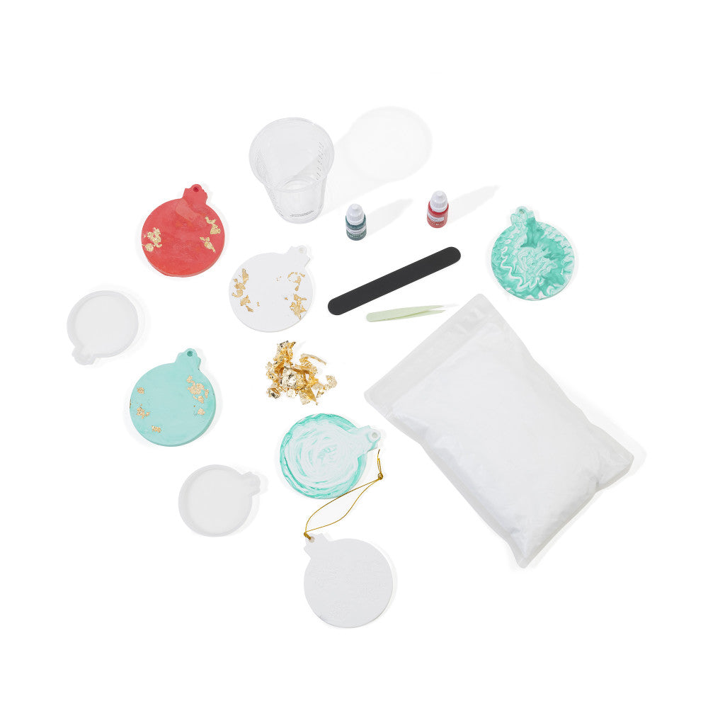 Brea Reese: Mix2Mold Ceramic Resin Holiday Ornament Kit