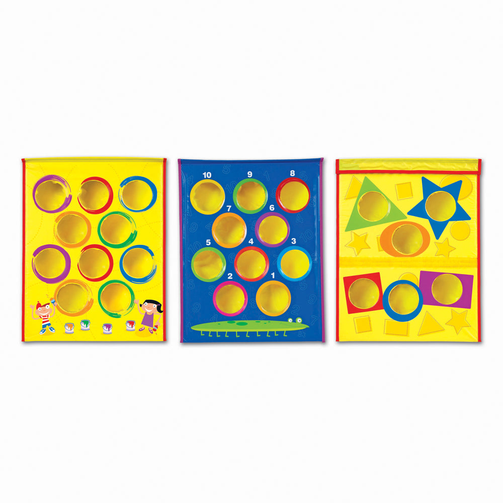 Learning Resources Smart Toss Active Play Set, 4-in-1 Game Options, Outdoor Toss Game