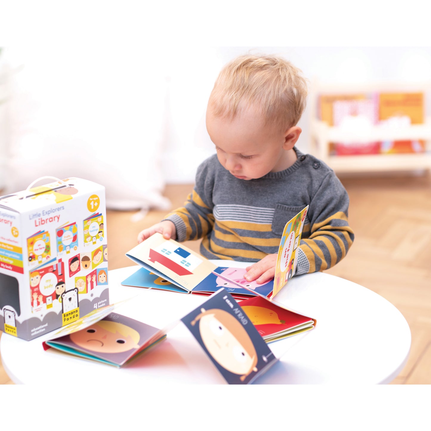 Banana Panda High Contrast Baby Pack – Visual and Cognitive Development Set