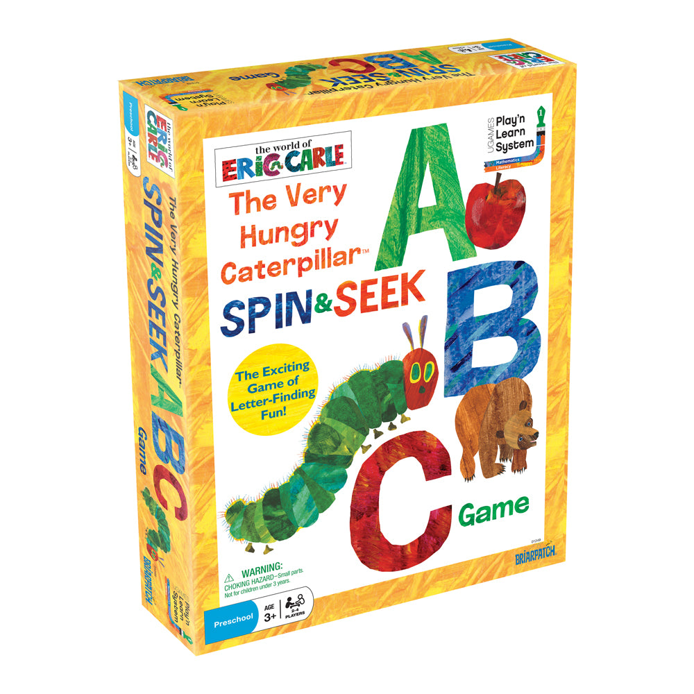 The Very Hungry Caterpillar ABC Spin & Seek Board Game