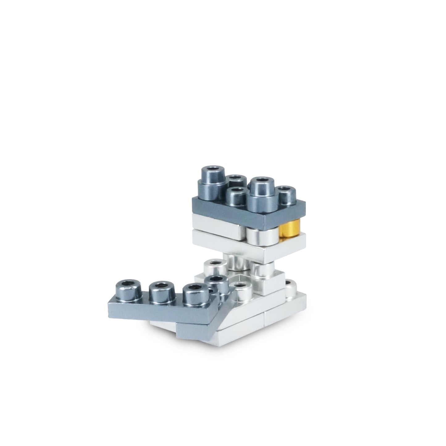 Metomics Pocket Pet Russian Blue Cat - Azure Blue & Charcoal Black