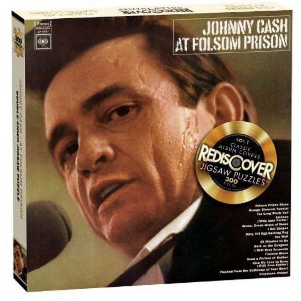 Johnny Cash Rediscover 1000-Piece Jigsaw Puzzle – The Man in Black