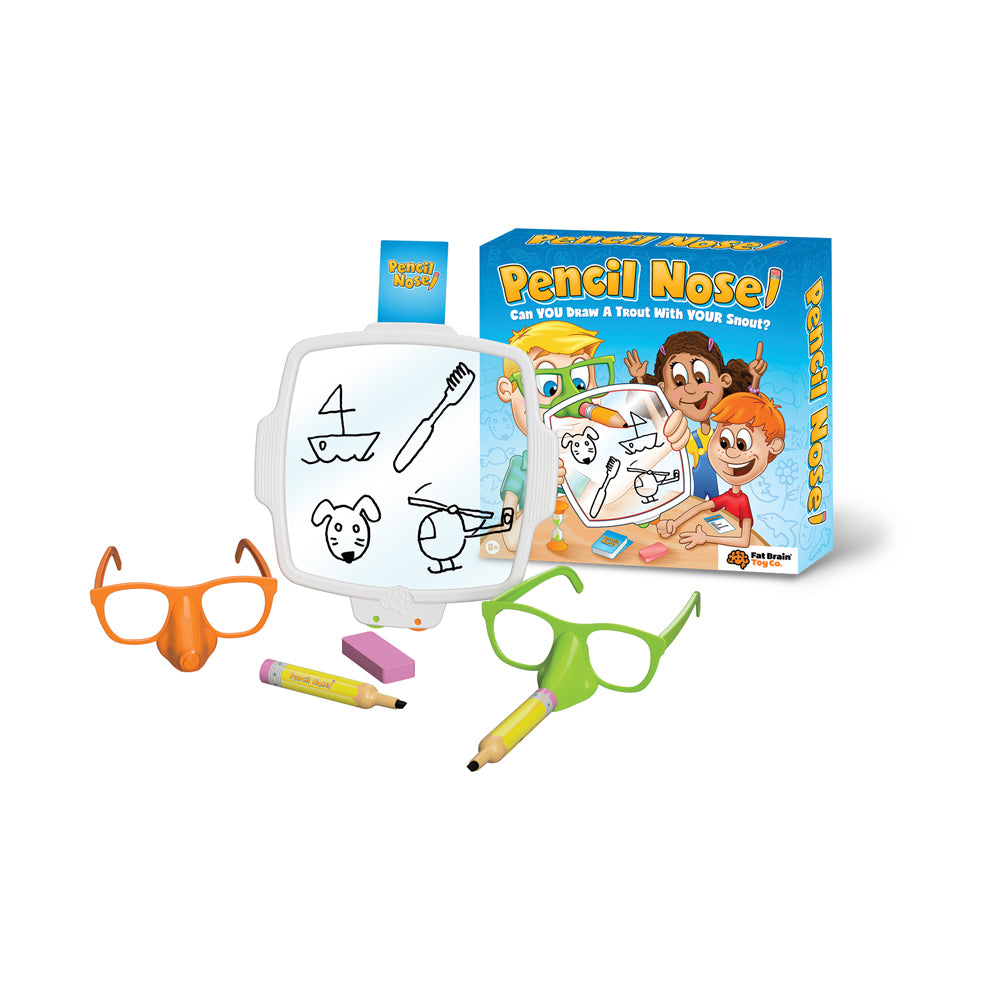 Pencil Nose Family Drawing Game by Fat Brain Toy Co.