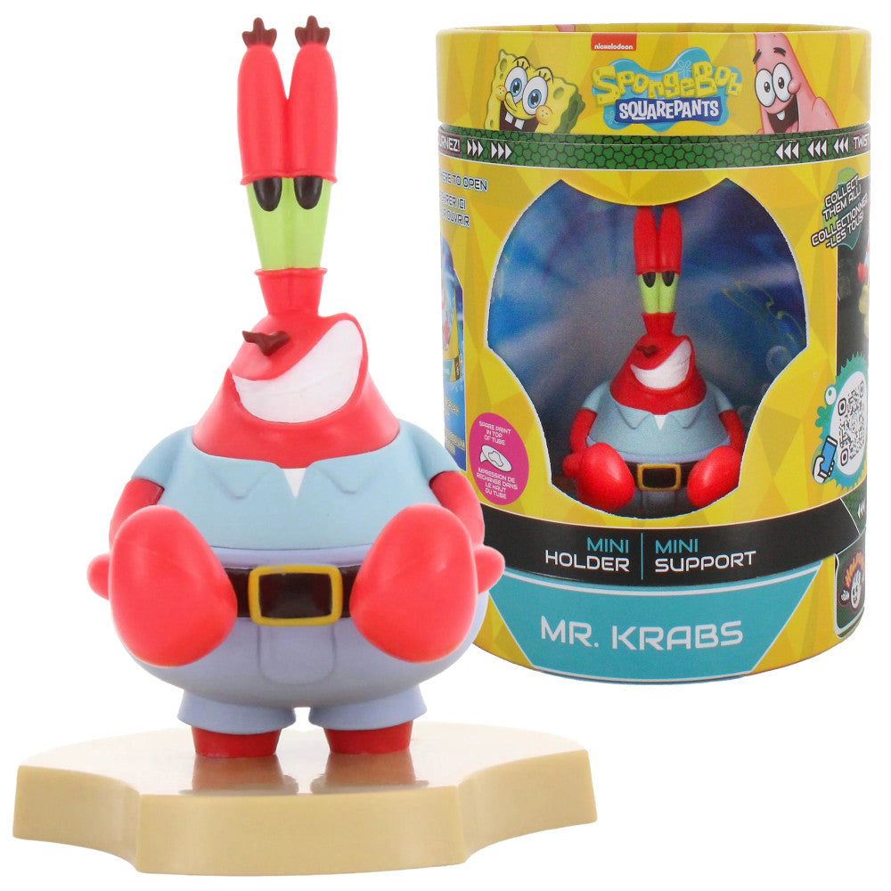 Exquisite Gaming: Holdems: Spongebob: Mr. Krabs - Earbud & Phone Holder