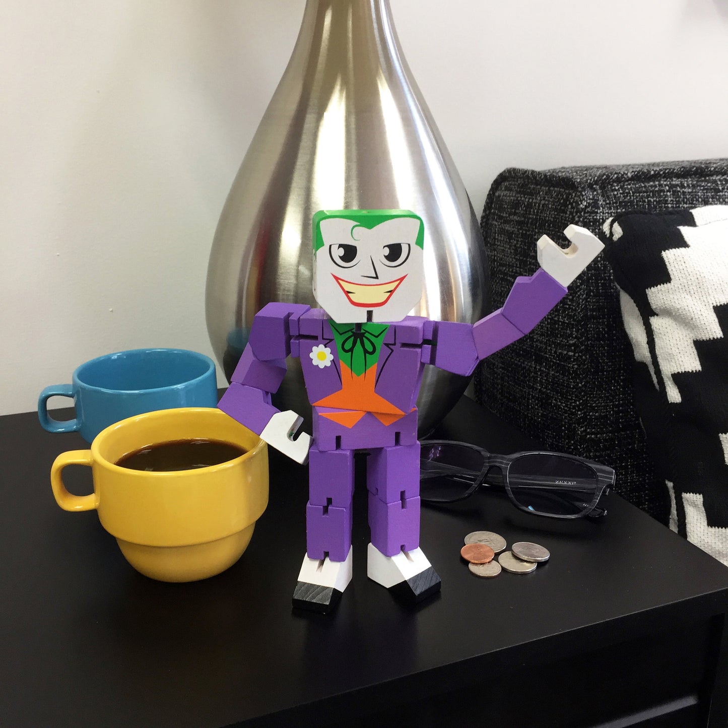 DC Comics Joker Wood Warriors 8 Inch Collectible Action Figure