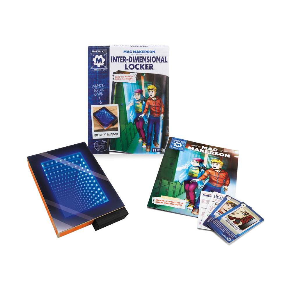 SmartLab Toys Mac Makerson and the Inter-Dimensional Locker Science Kit