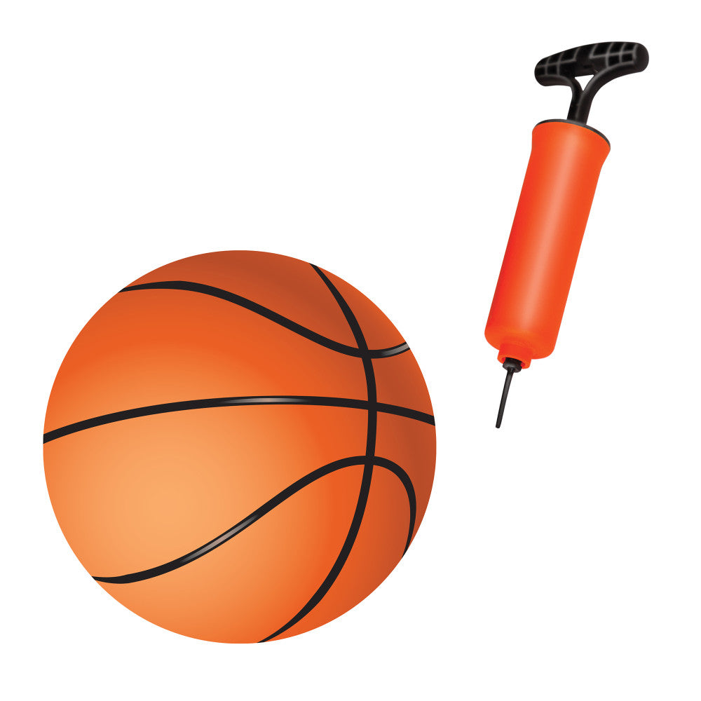 Pro Ball Adjustable Portable Basketball Game with Electronic Scoreboard