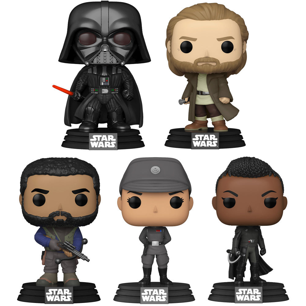 Funko POP! Star Wars Obi-Wan Kenobi inch Vinyl Collectors Set