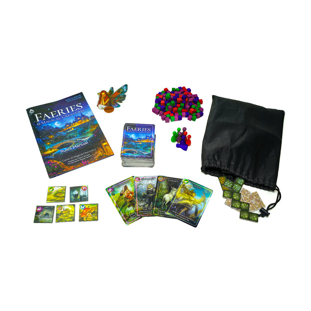 Faeries & Magical Creatures Strategy Board Game by Forbidden Games