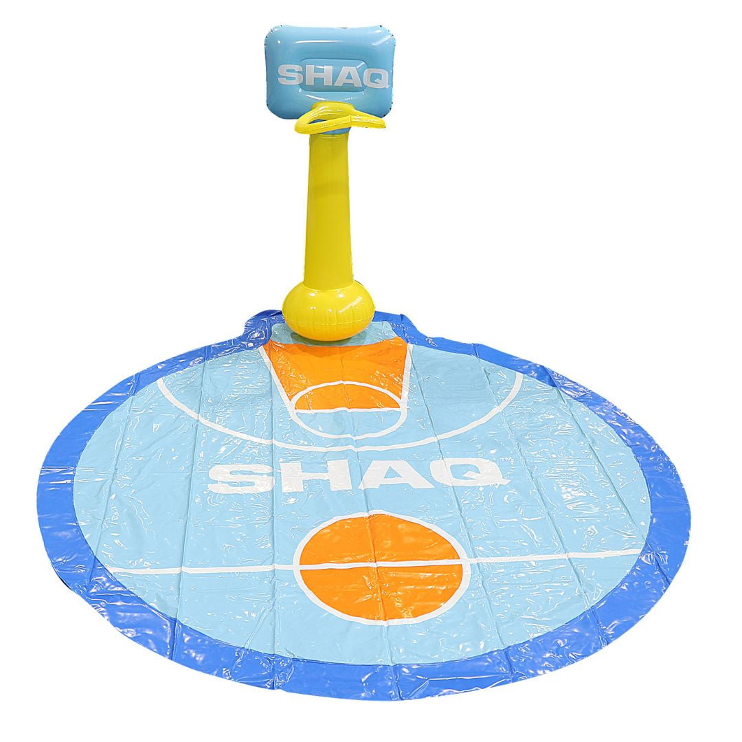 SHAQ Basketball Sprinkler Fun Mat - Outdoor Water Play