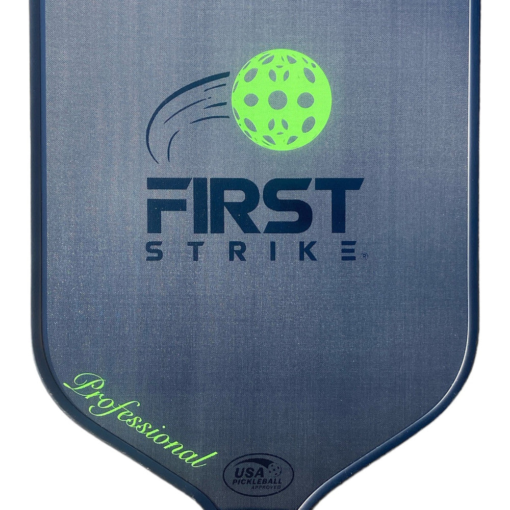 First Strike Pickleball: Professional Pickleball Paddle - Elongated, 16.4 x 7.5", Polymer Core