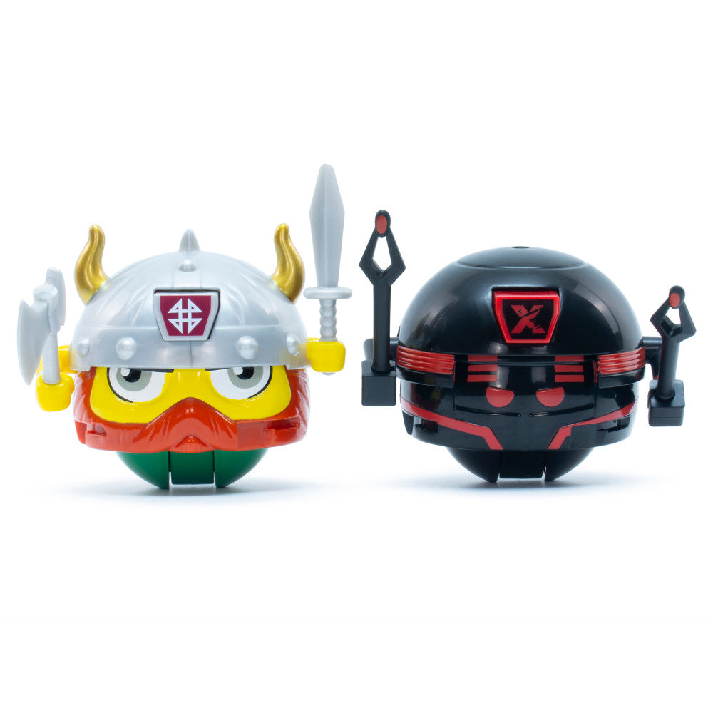 Battle Ballz: Duel Pack - Ice Berg & Evil Robot - Epic Warrior