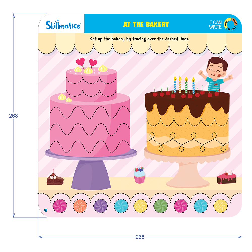 Search & Find Reusable Activity Mats - Educational Learning Toy