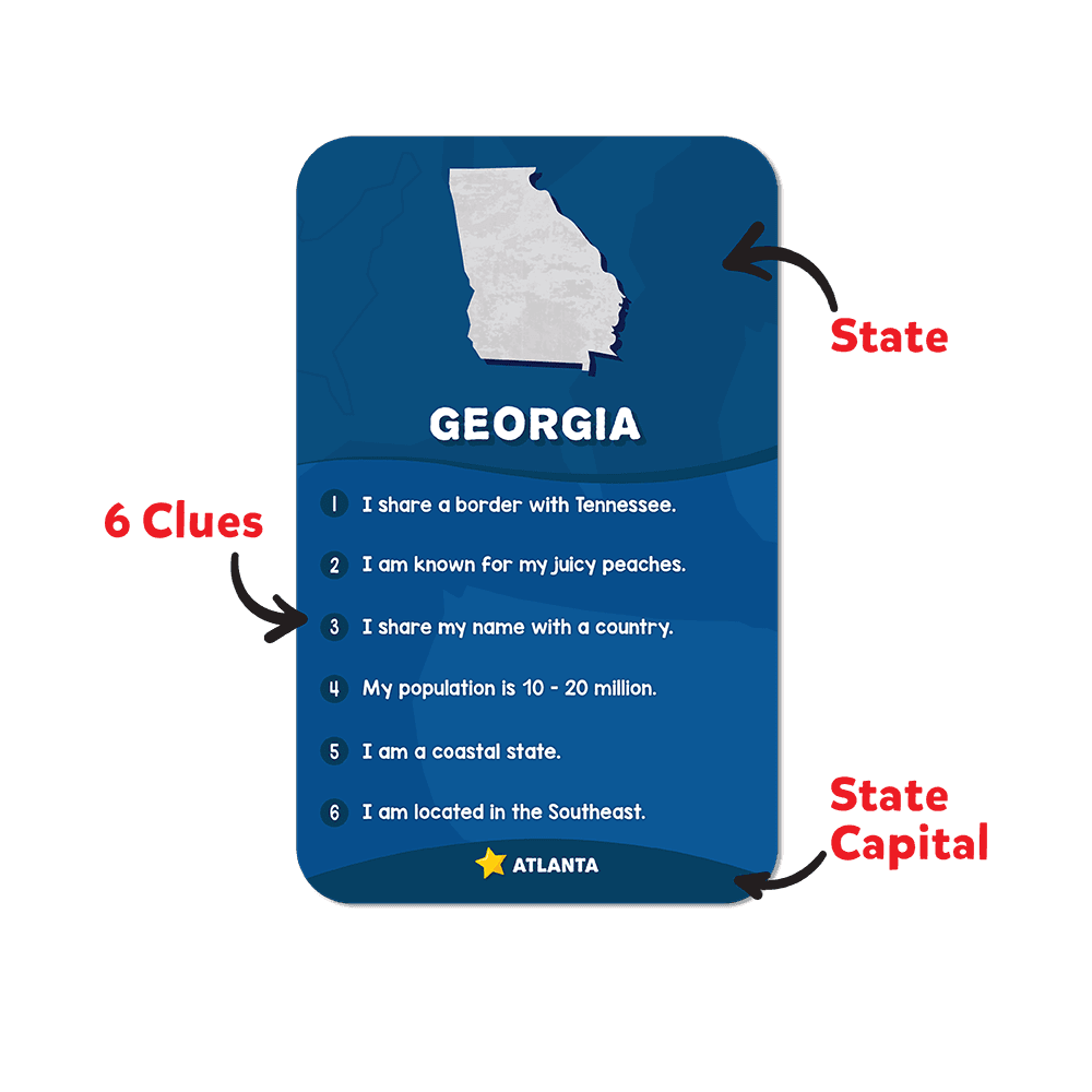 Scout it Out - The 50 States Educational Board Game