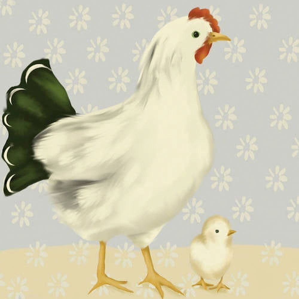 Oopsy Daisys Charlotte & Ced 10 inch Hand-Stretched Canvas