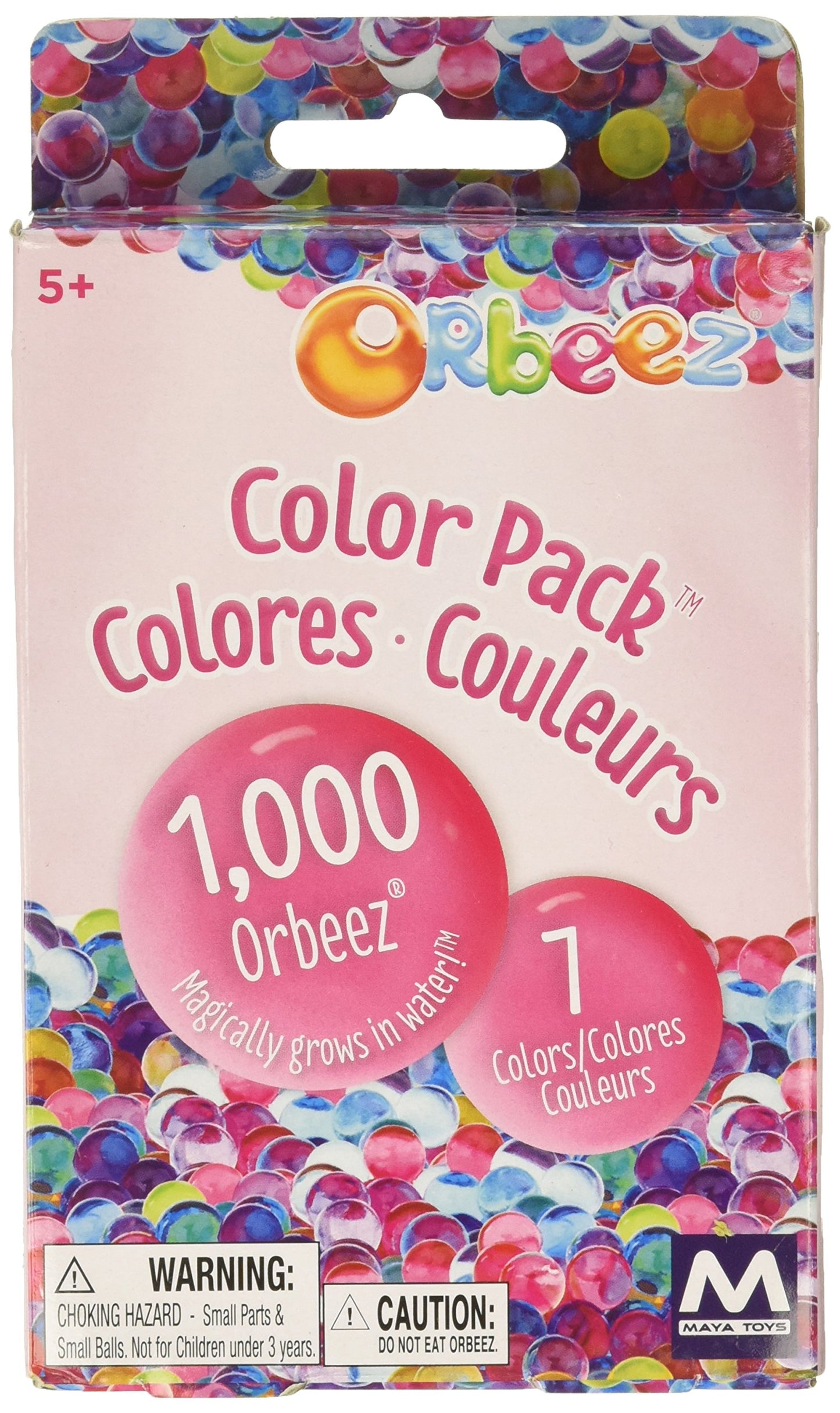 Orbeez Color Splash Refill Kit - Teal, Orange, Blue