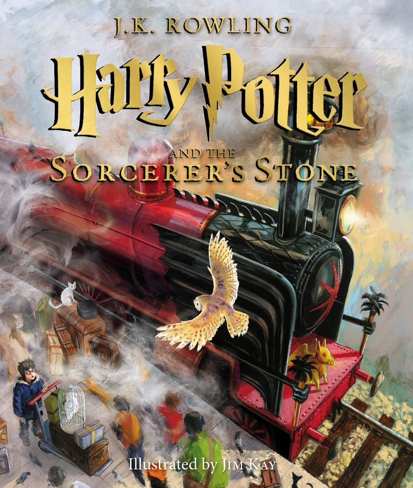 HARRY POTTER AND THE SORCERER'S STONE: THE ILLUSTR