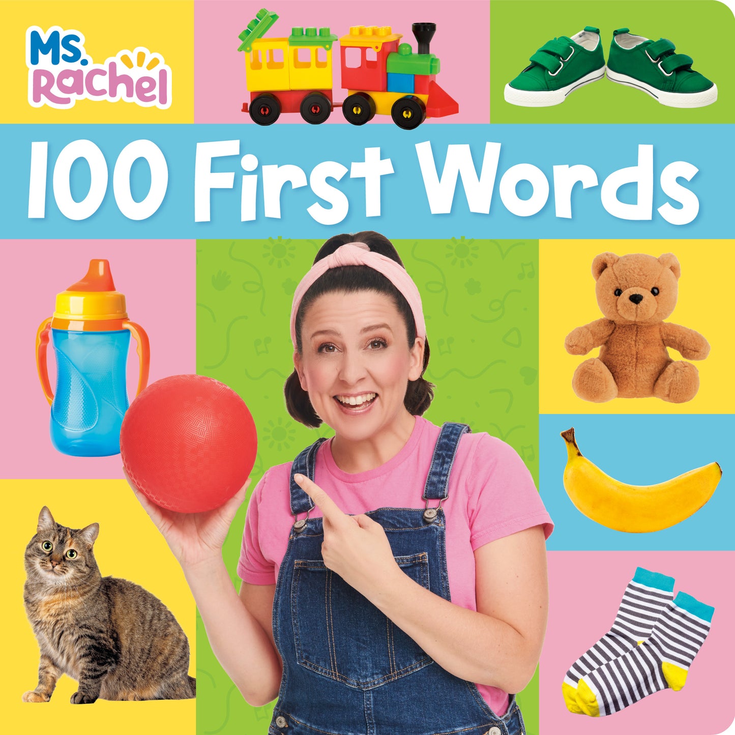 Ms. Rachel's 100 First Words Learning Board Book