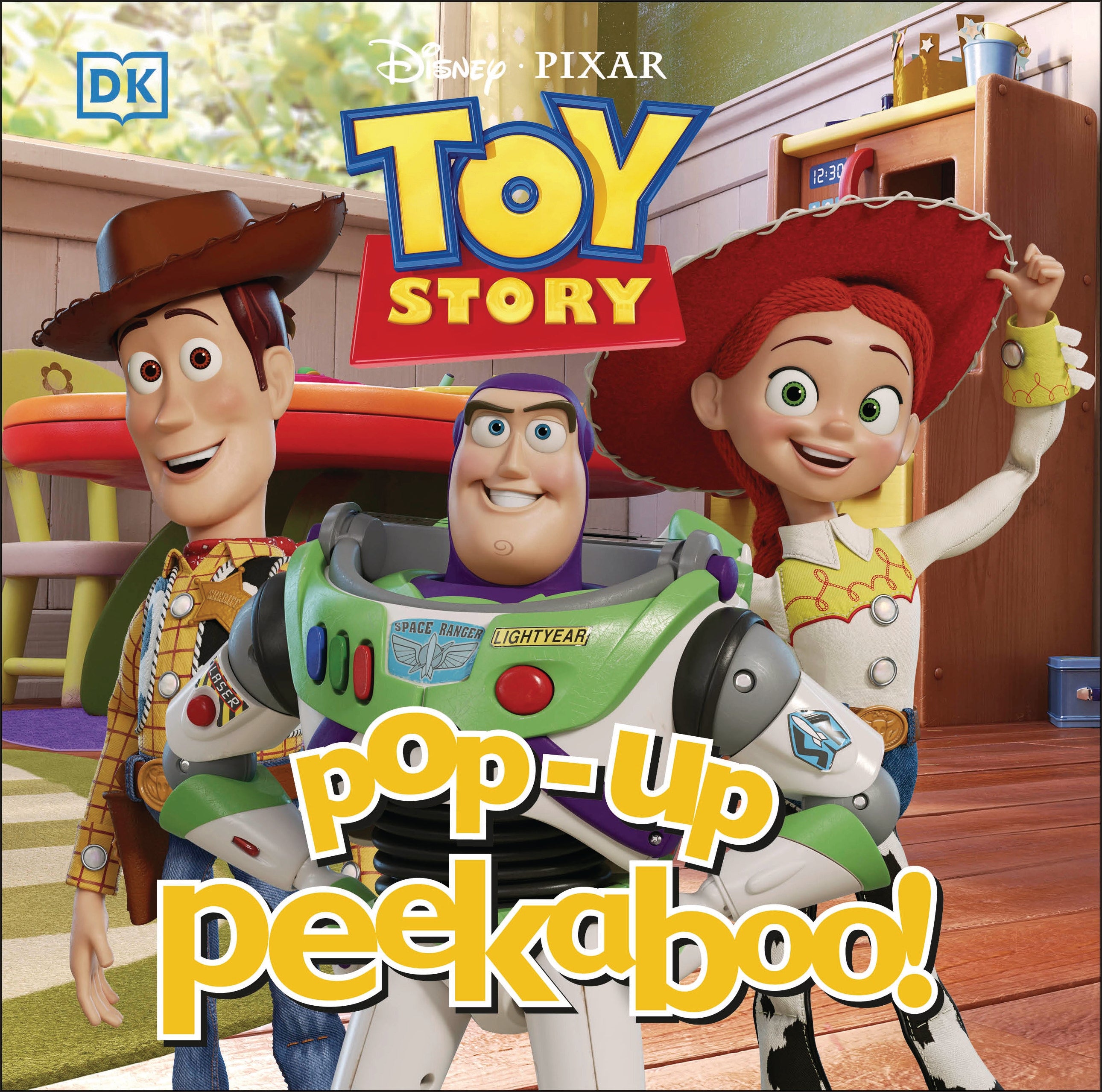 Disney Pixar Toy Story Pop-Up Peekaboo! Board Book – Toys