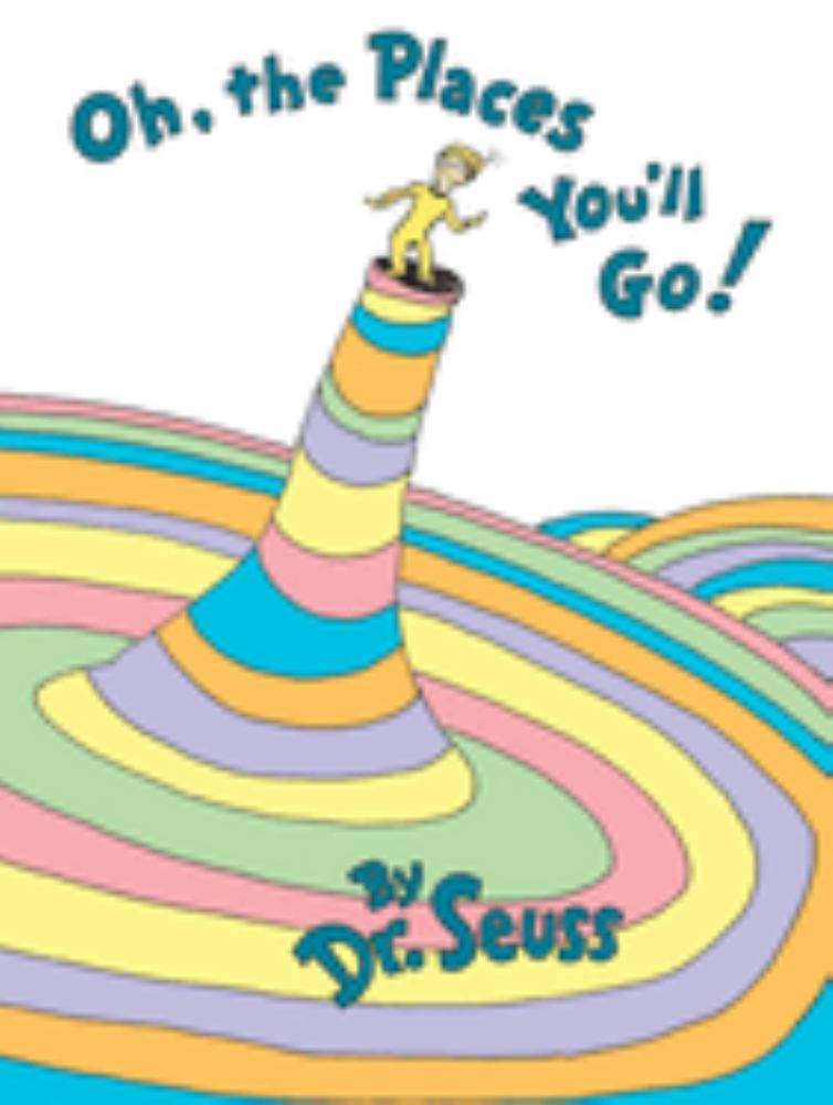 Dr. Seuss Oh, the Places You'll Go! Hardcover Book