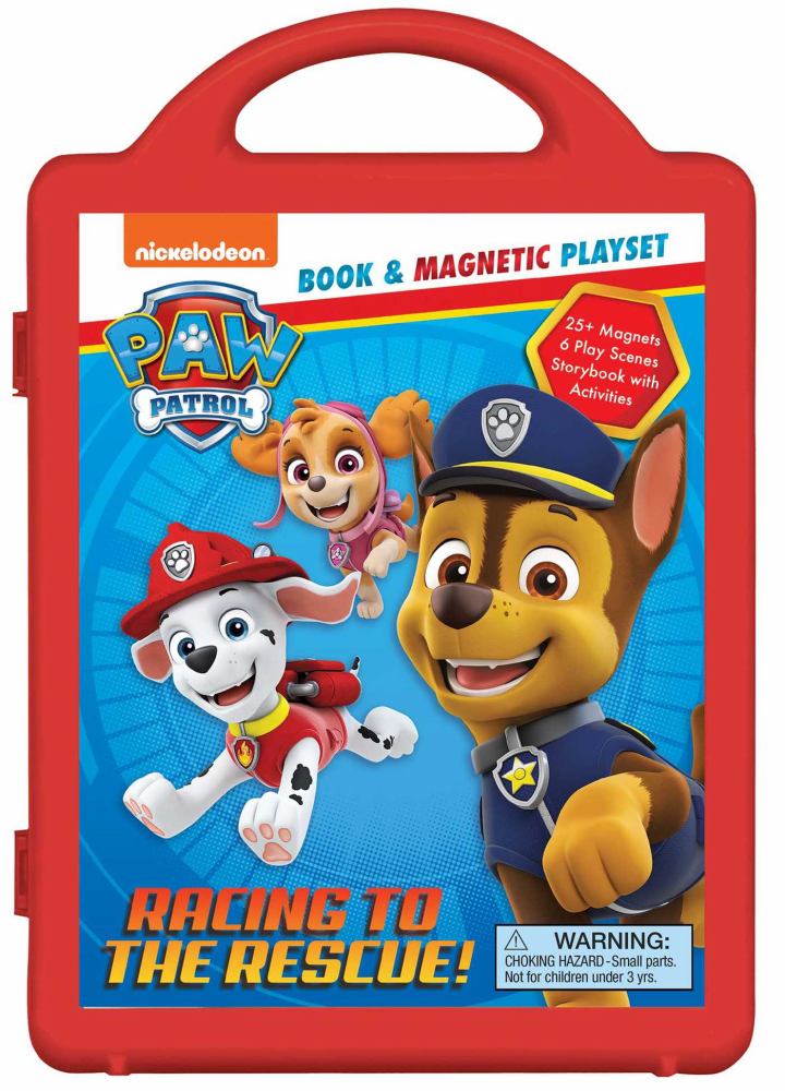Paw Patrol: Racing to the Rescue Magnetic Adventure Playset