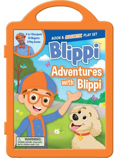 Blippi Magnetic Adventure Play Set