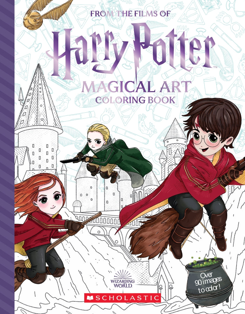 HARRY POTTER: MAGICAL ART COLORING BOOK