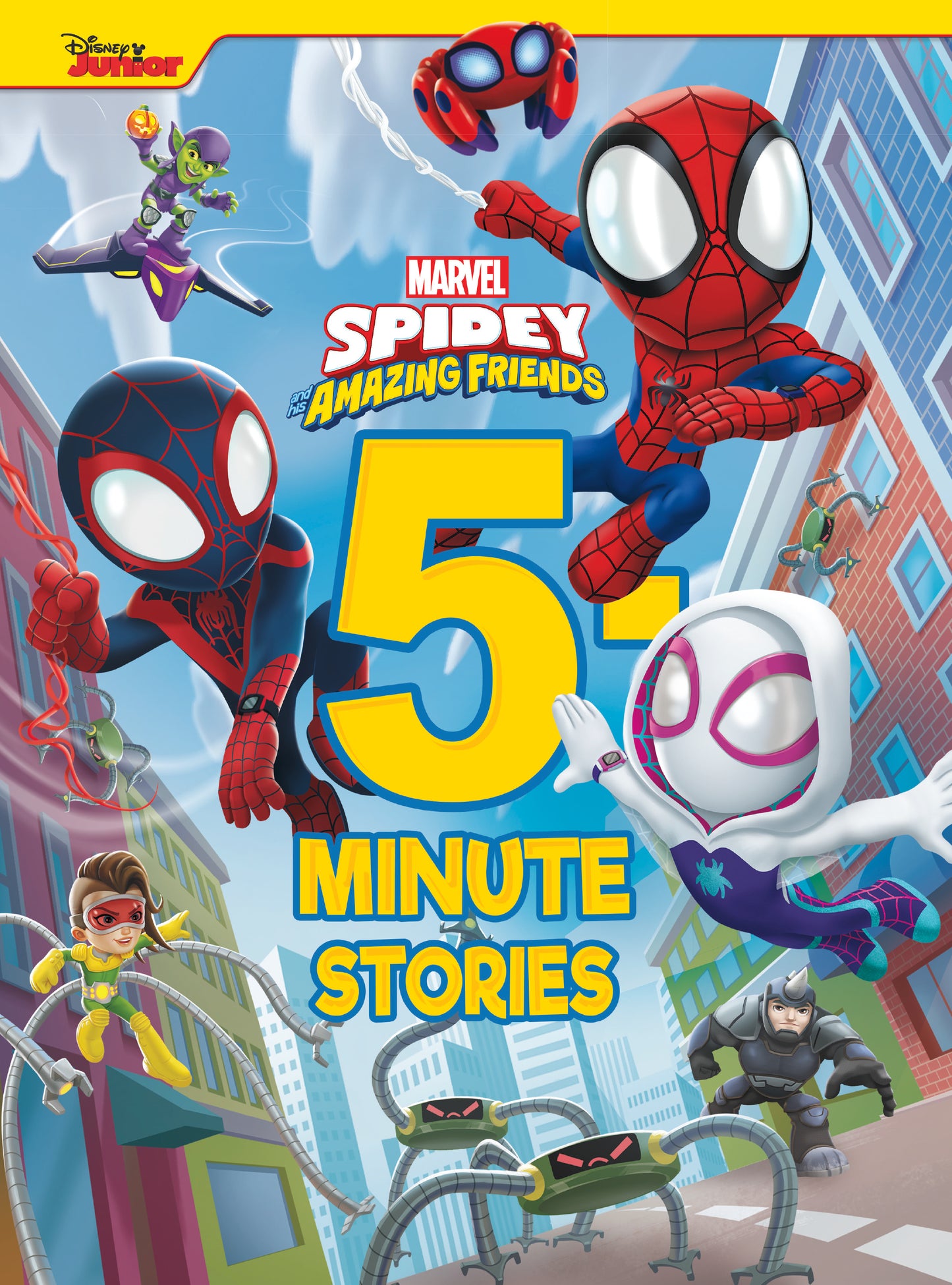 Spidey and His Amazing Friends 5-Minute Story Adventure - Hardcover