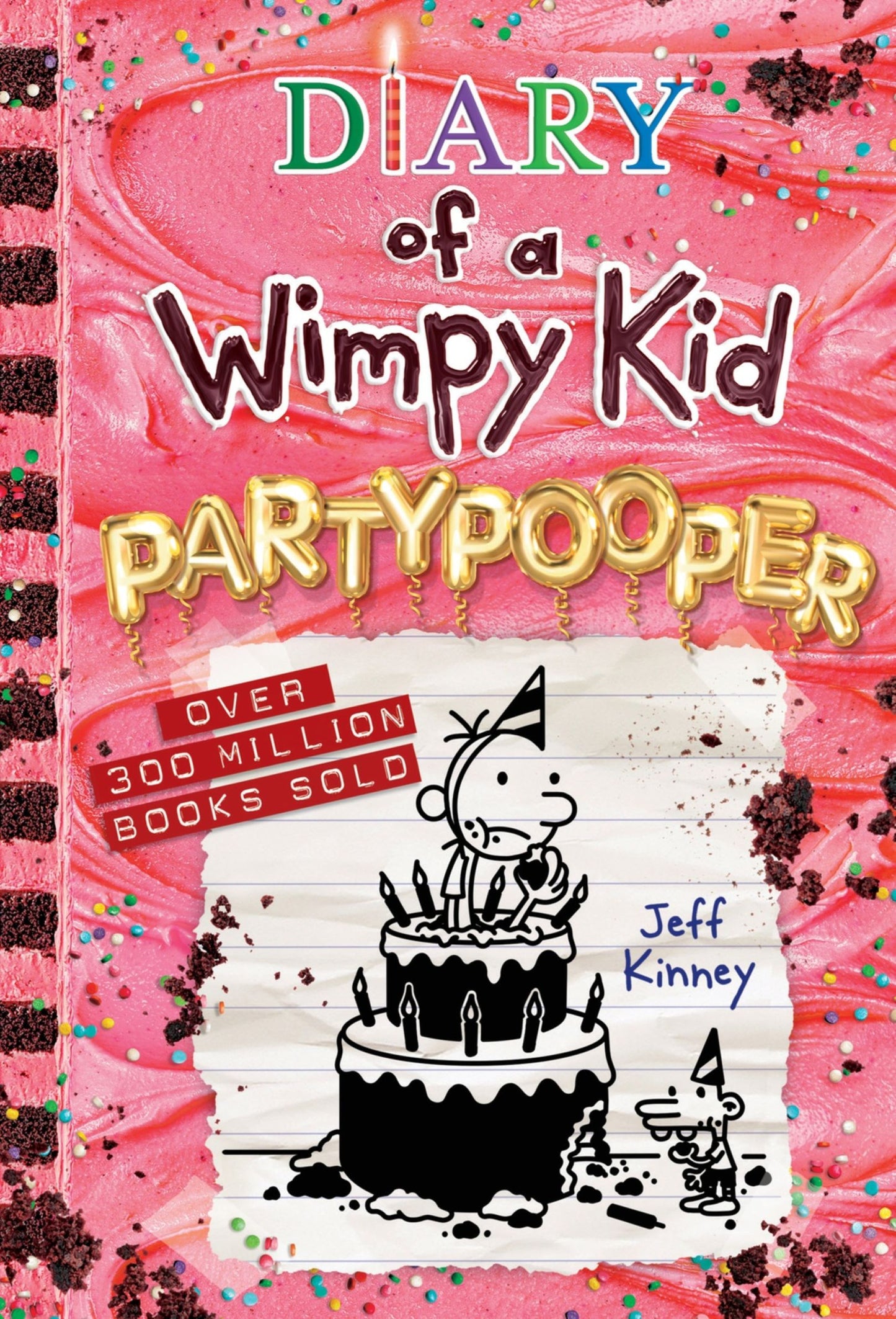 Diary of a Wimpy Kid: Partypooper Hardcover Book