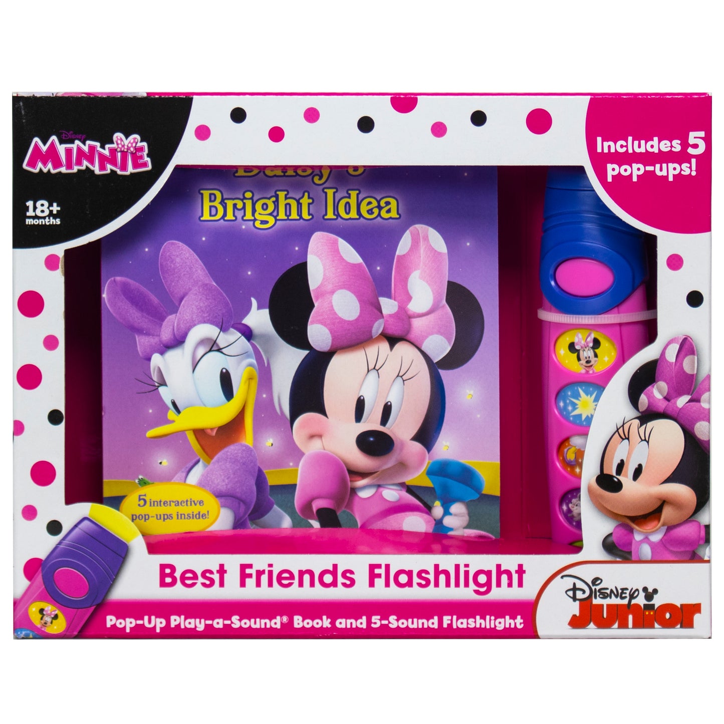 Disney Minnie's Midnight Hike Interactive Flashlight & Sound Book