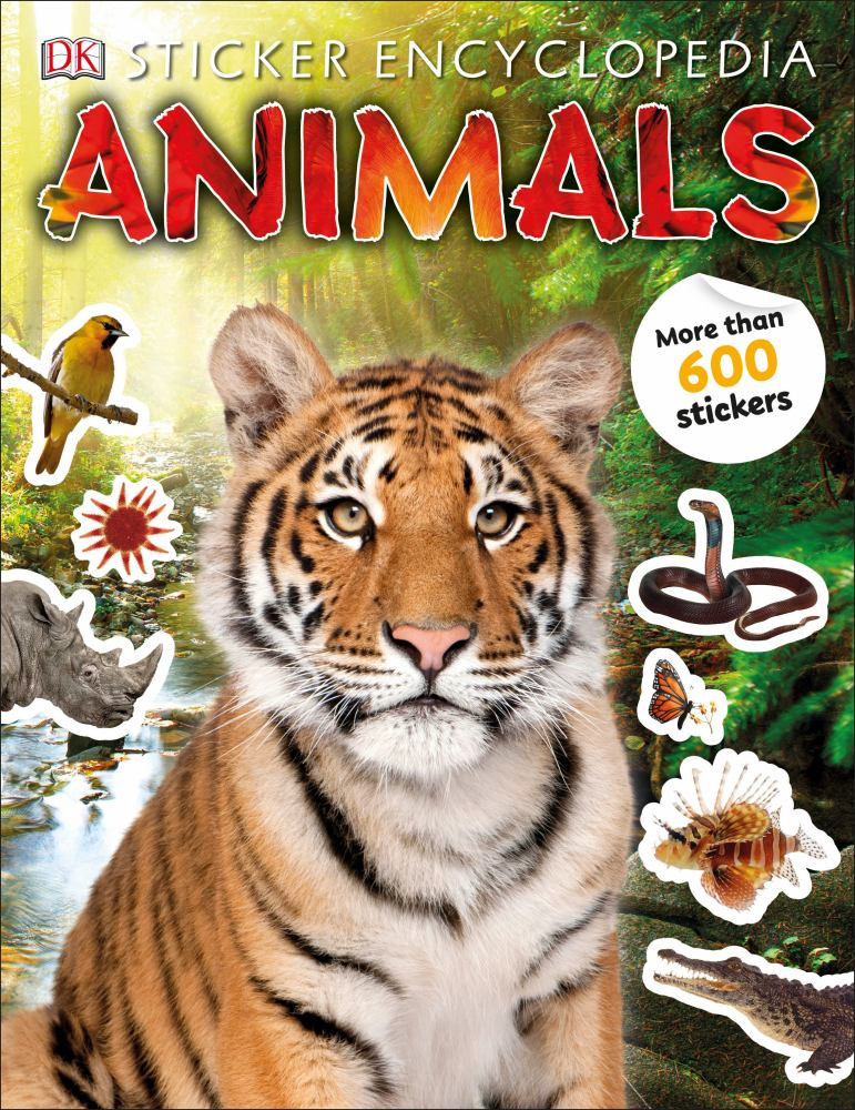 Sticker Encyclopedia Animals: Over 600 Reusable Stickers