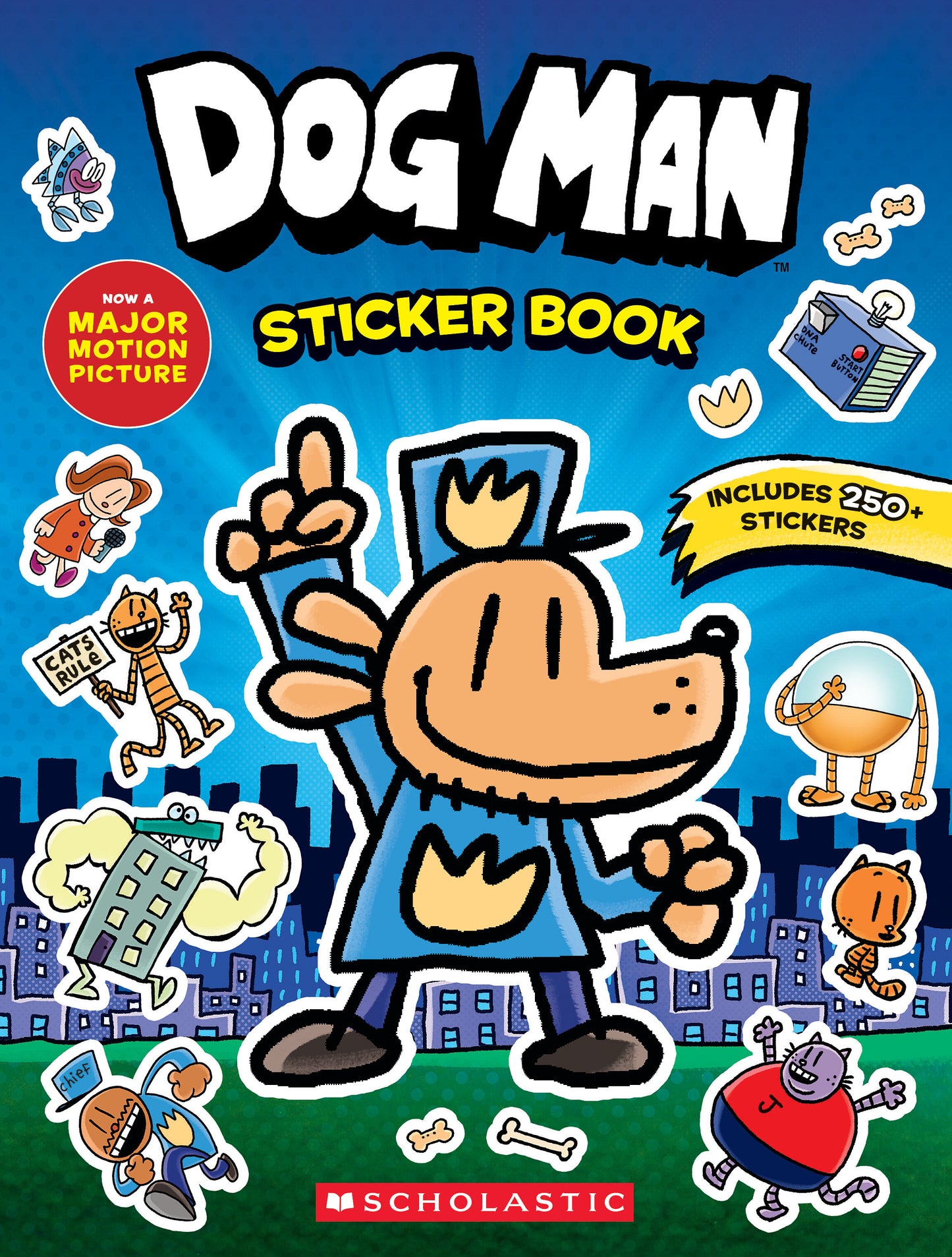 Dog Man Movie Sticker Adventure Activity Book