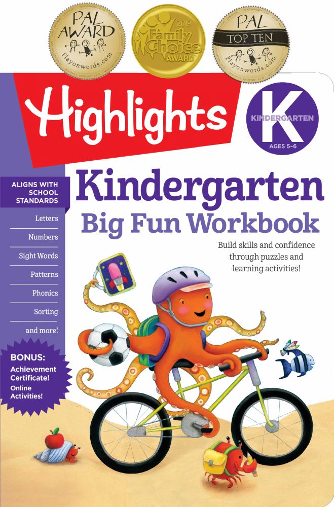 Highlights Big Fun Kindergarten Activities Workbook
