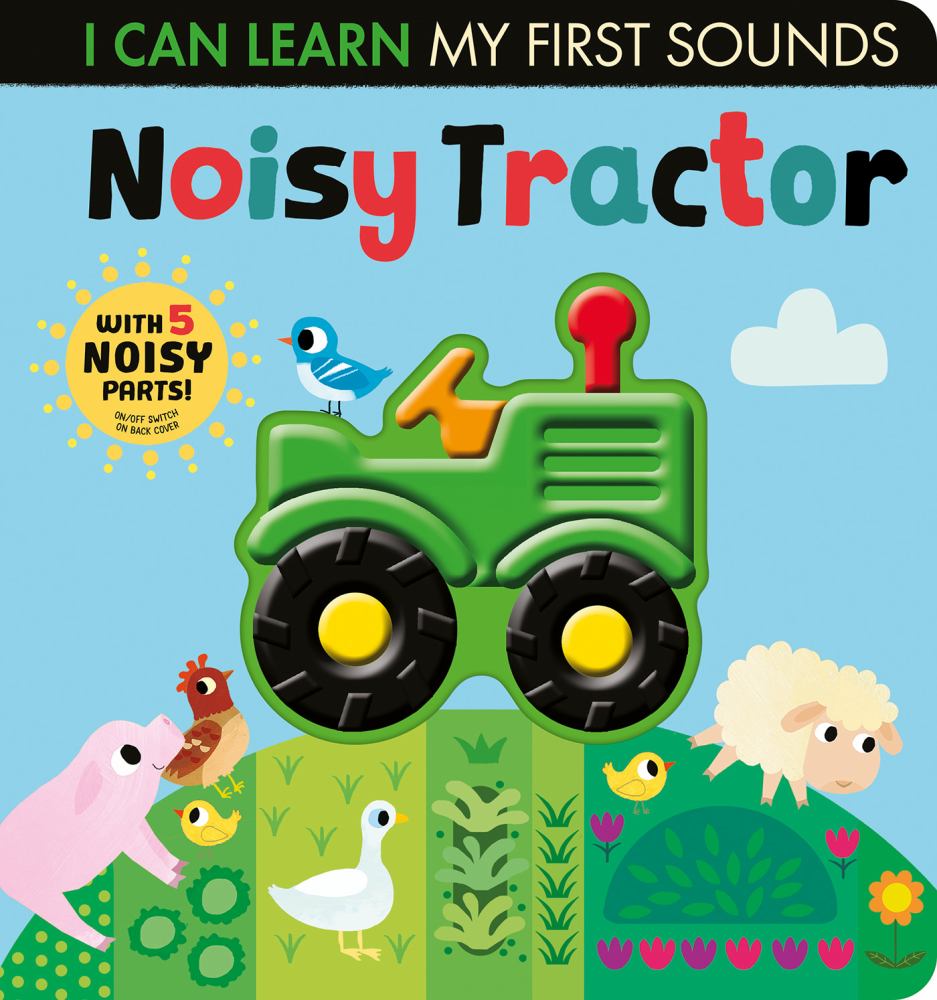 I Can Learn! Series NOISY TRACTOR Interactive Sound Book