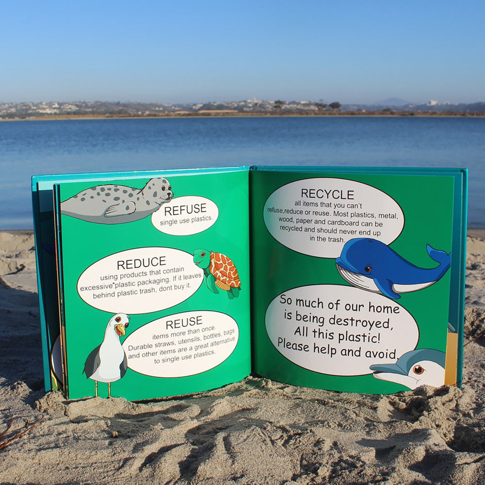 Shore Buddies & The Plastic Ocean: Children's Hardcover Picture Book