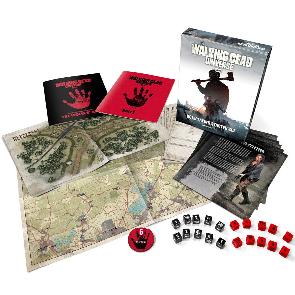 The Walking Dead Universe RPG: Deluxe Starter Set - Boxed Game