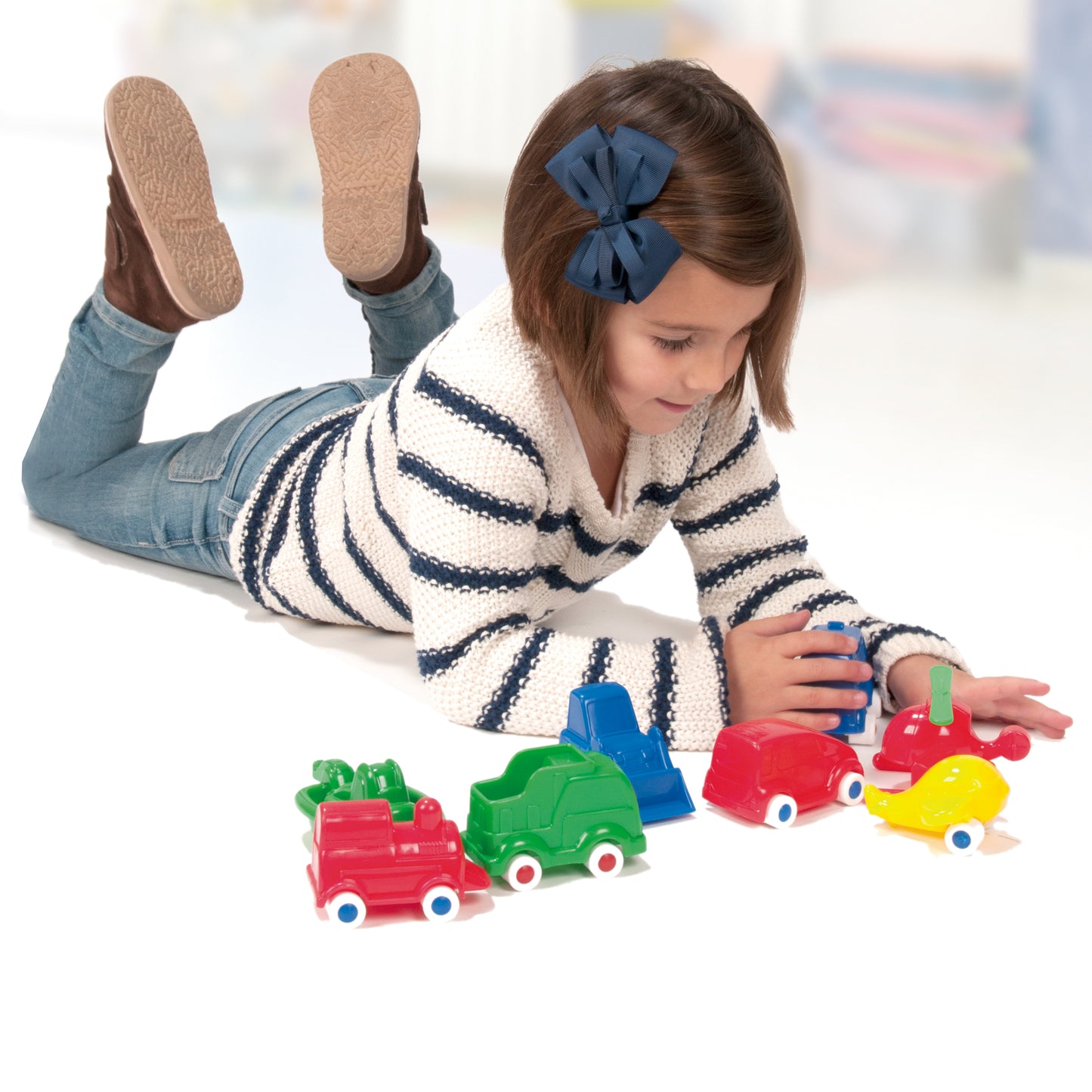Miniland Educational Minimobil Durable Vehicle Set – 36 Pieces