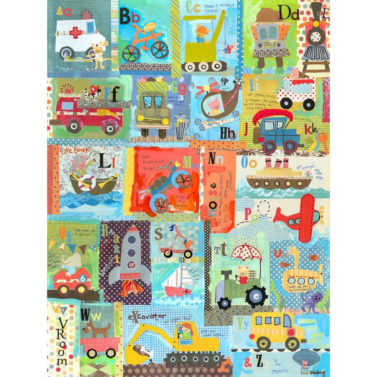 Oopsy Daisys Go Alphabet Can - Vibrant Learning Fun