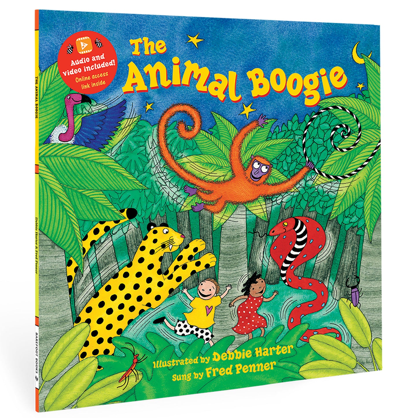 Barefoot Books PreK Boogie Time Singalongs 4-Piece Book Bundle