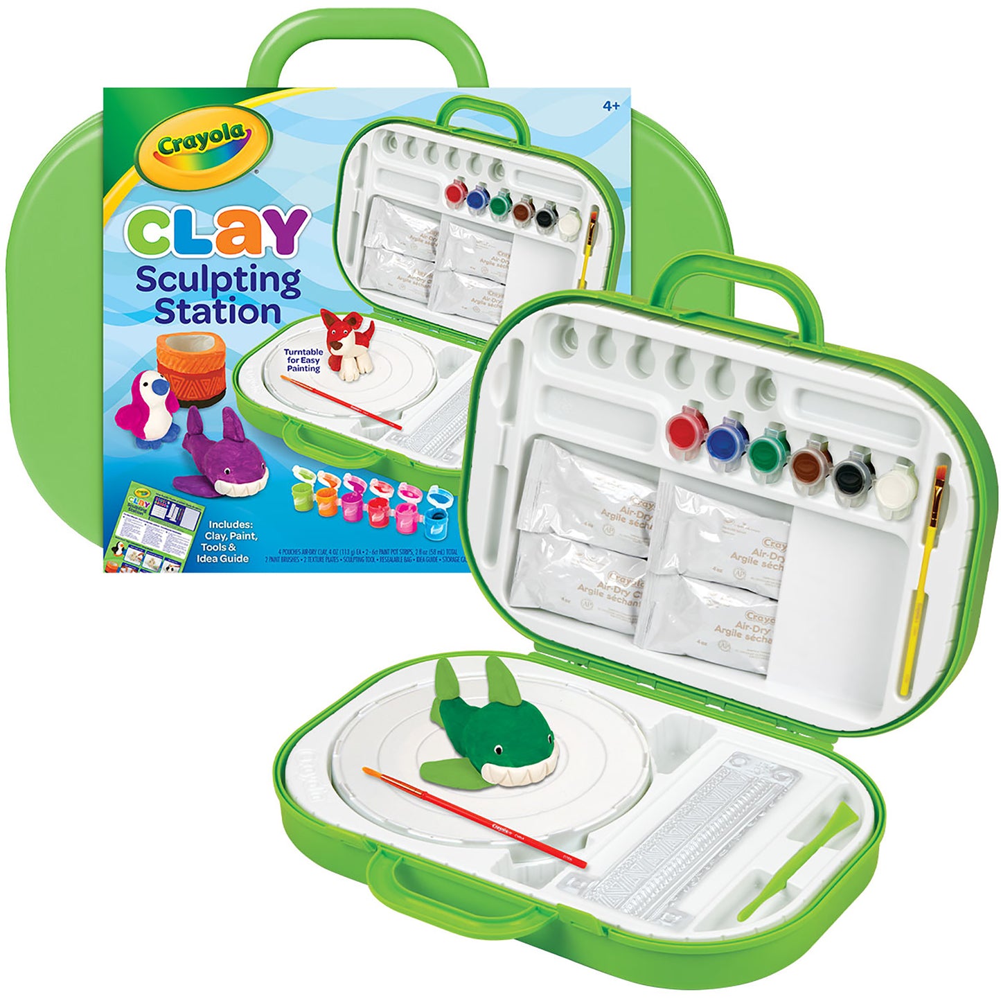 Crayola Clay Sculpting Station Complete Creative Art Kit